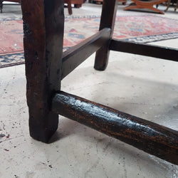 Late 17th Century Oak Wainscot Chair | Antique & Vintage | Moonee Ponds Antiques | Australia Wide Delivery