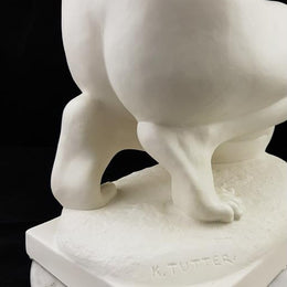 Large Art Deco Nude Figurine By Karl Tutter