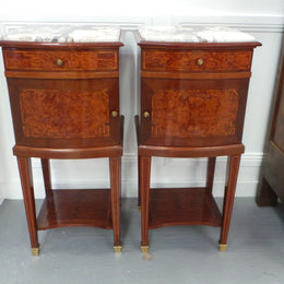 Pair Of French Louis XVI Style Bedsides
