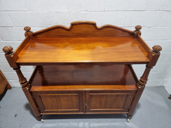 Victorian Mahogany Dumb Waiter / Sideboard | Antique & Vintage | Moonee Ponds Antiques | Australia Wide Delivery
