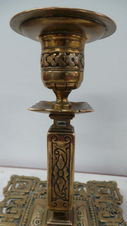 A Pair Of Antique Signed French Bronze Candelabras | Antique & Vintage | Moonee Ponds Antiques | Australia Wide Delivery