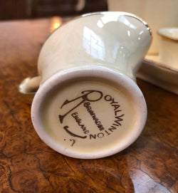 Royal Winton Cream Five Piece Breakfast Set | Antique & Vintage | Moonee Ponds Antiques | Australia Wide Delivery