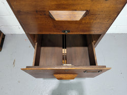 Blackwood Four Drawer Filing Cabinet | Antique & Vintage | Moonee Ponds Antiques | Australia Wide Delivery