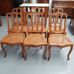 Set Of Six French Louis XV Style Dining Chairs | Antique & Vintage | Moonee Ponds Antiques | Australia Wide Delivery