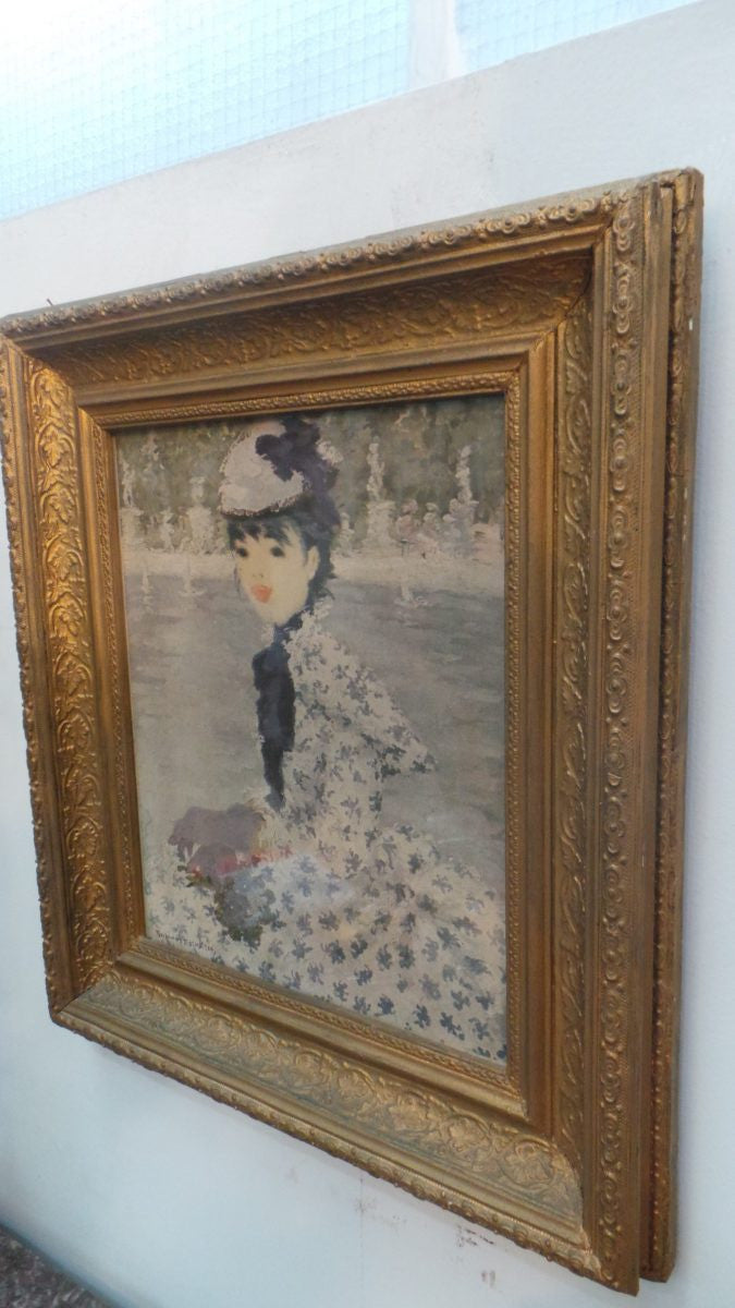 Framed Print of Lady | Antique & Vintage | Moonee Ponds Antiques | Australia Wide Delivery