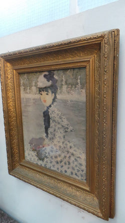 Framed Print of Lady | Antique & Vintage | Moonee Ponds Antiques | Australia Wide Delivery