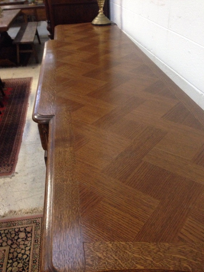 Large French Oak Sideboard