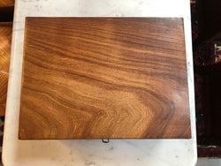 Vintage Mahogany Lockable Wooden Box | Antique & Vintage | Moonee Ponds Antiques | Australia Wide Delivery