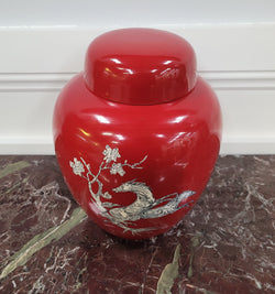 Crown Devon Ginger Jar “Pegasus Horse" | Antique & Vintage | Moonee Ponds Antiques | Australia Wide Delivery