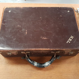 Vintage Leather Suitcase