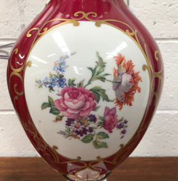 Pair Of Highly Decorative Paris Porcelain Table Lamps | Antique & Vintage | Moonee Ponds Antiques | Australia Wide Delivery
