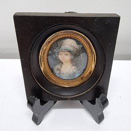 Antique Hand Painted Miniature