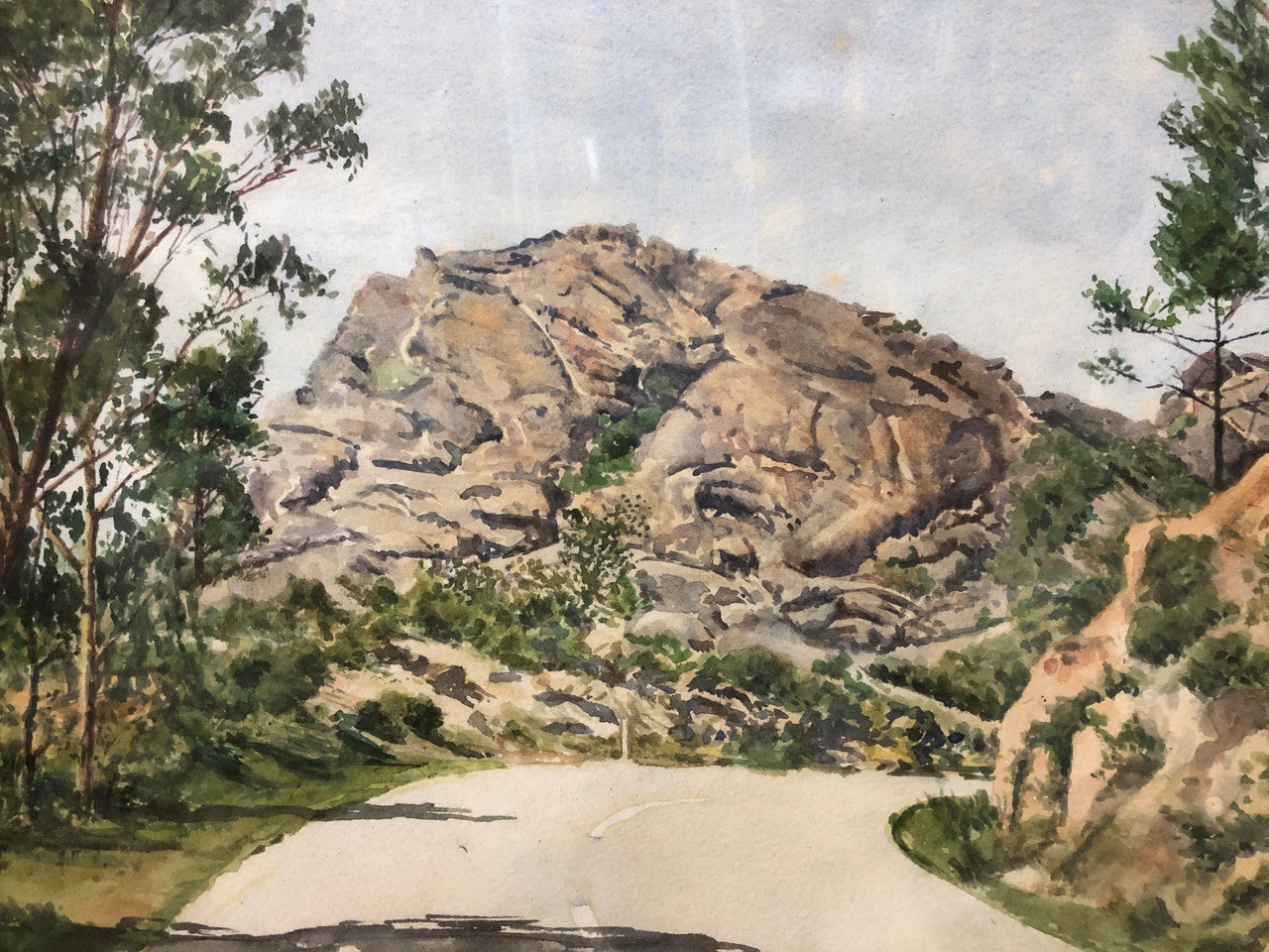 Beautiful John Flexmore Framed Watercolour | Antique & Vintage | Moonee Ponds Antiques | Australia Wide Delivery