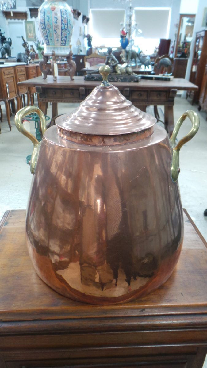 Antique Copper Water Urn