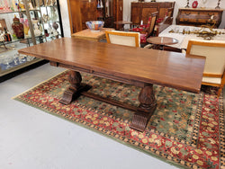French Walnut Monastery Table With Two Internal Drawers | Antique & Vintage | Moonee Ponds Antiques | Australia Wide Delivery
