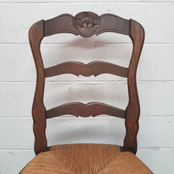 Set of Four French Oak Dining Chairs | Antique & Vintage | Moonee Ponds Antiques | Australia Wide Delivery