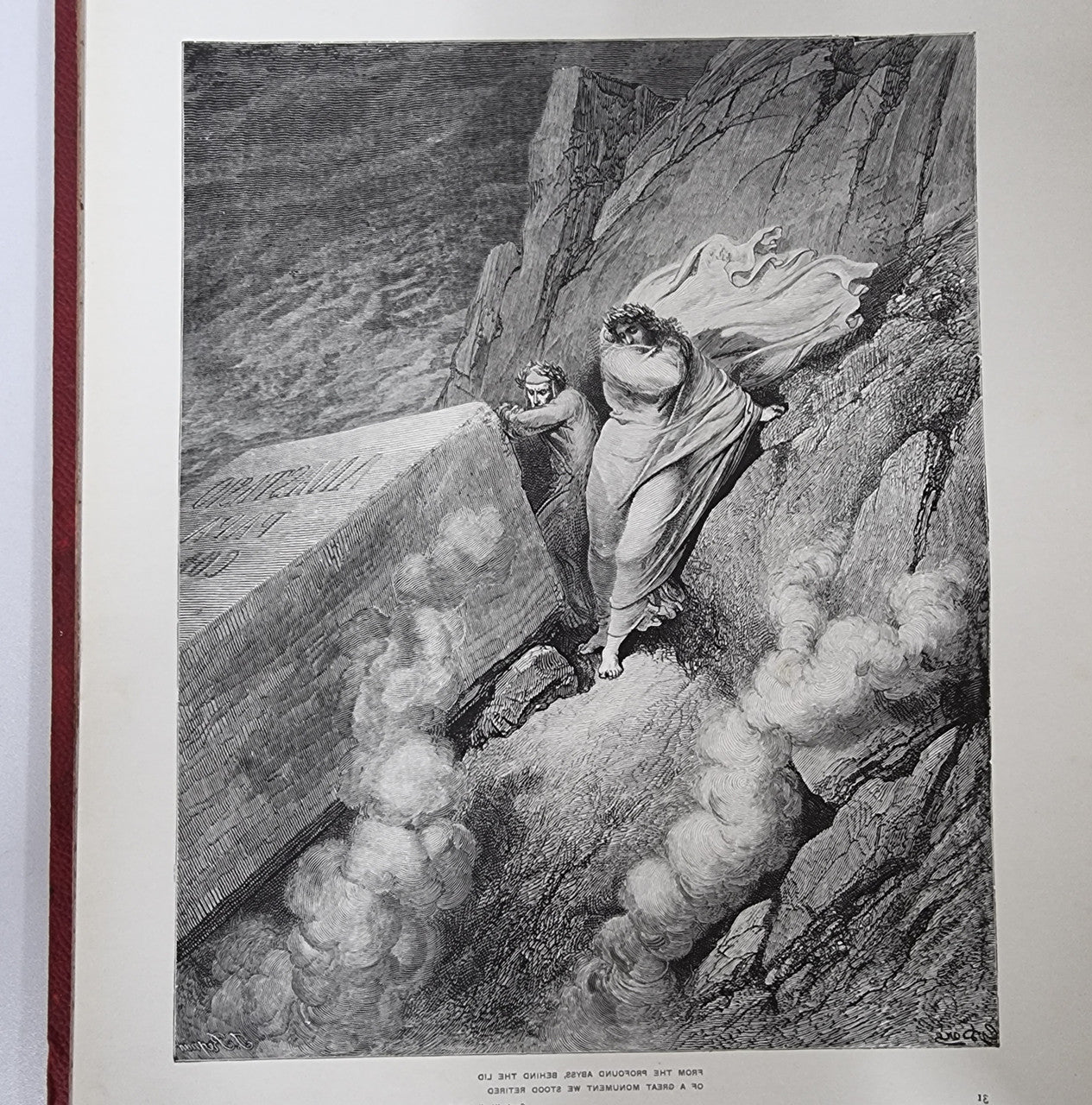 Dantes The Vision of Purgatory & Paradise together with The Vision of Hell 2 Volumes | Antique & Vintage | Moonee Ponds Antiques | Australia Wide Delivery