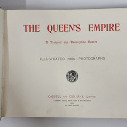 The Queens Empire – 2 Vols 1900-1901 with over 500 19th Century Photo Illustrations