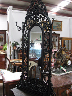 Victorian Black Cast Iron Hall Stand | Antique & Vintage | Moonee Ponds Antiques | Australia Wide Delivery