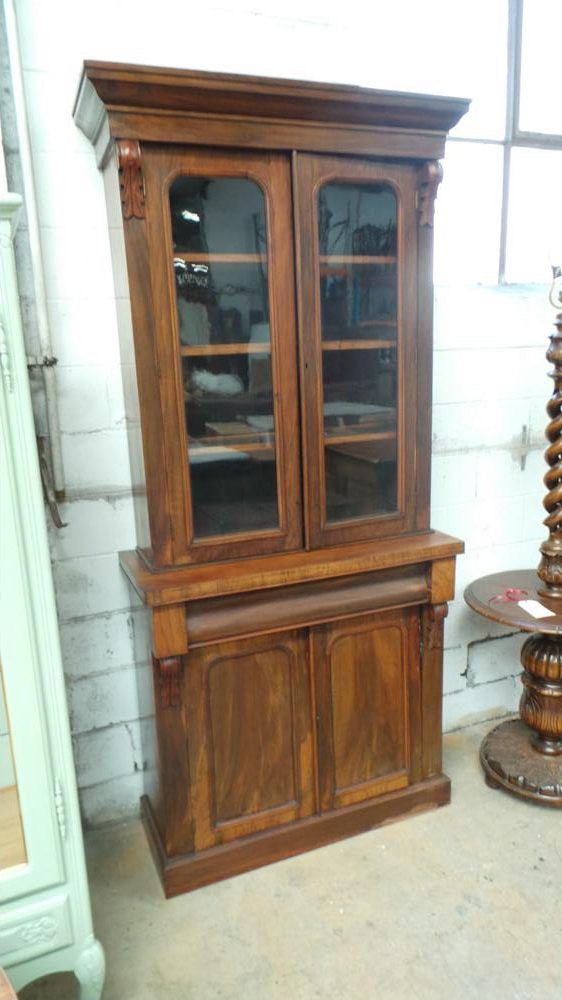 Australian Black Wood Arts And Crafts Bookcase | Antique & Vintage | Moonee Ponds Antiques | Australia Wide Delivery