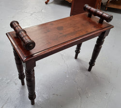 Lovely Edwardian Mahogany Stool-Piano Stool | Antique & Vintage | Moonee Ponds Antiques | Australia Wide Delivery