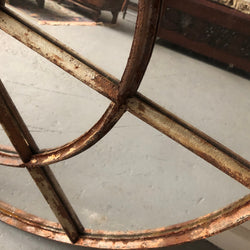 French Cast Iron Round Garden Mirror | Antique & Vintage | Moonee Ponds Antiques | Australia Wide Delivery