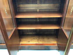 Superb Four Door French Empire Flame Mahogany Bookcase | Antique & Vintage | Moonee Ponds Antiques | Australia Wide Delivery