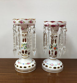 Late Victorian pair of matched Prisms | Antique & Vintage | Moonee Ponds Antiques | Australia Wide Delivery