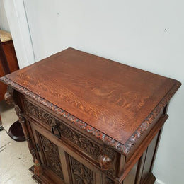 French Gothic Style Cabinet
