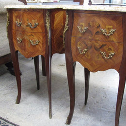 Matched Pair Of French Bedsides