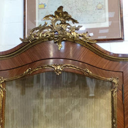 Vernis Martin Panelled Louis XV Style French Vitrine