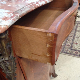 French Marquetry Salon Cabinet