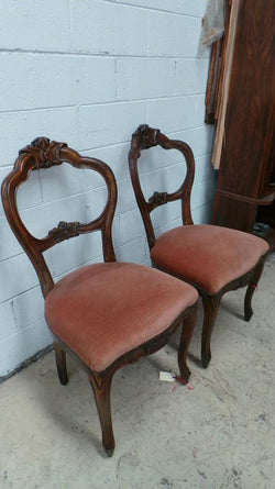Carved Upholstered Chairs | Antique & Vintage | Moonee Ponds Antiques | Australia Wide Delivery