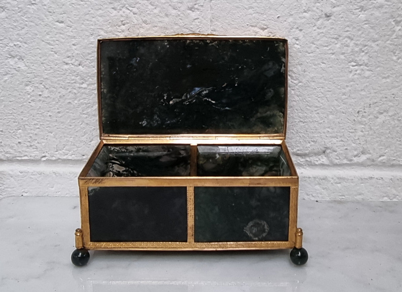 Charming 19th Century French Agate Casket