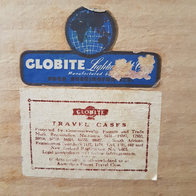 Vintage Globite Suitcase