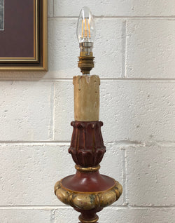 Painted Standard Lamp Base | Antique & Vintage | Moonee Ponds Antiques | Australia Wide Delivery