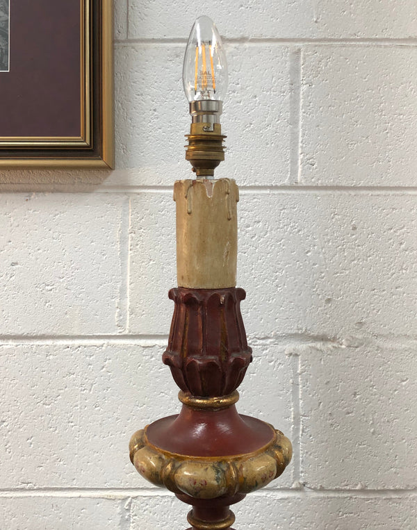 Painted Standard Lamp Base