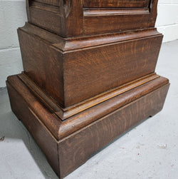 French Oak Henry II Style Pedestal with Carving to Trunk | Antique & Vintage | Moonee Ponds Antiques | Australia Wide Delivery