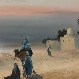Egyptian Scene Watercolour