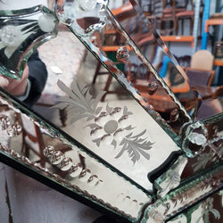 Venetian Octagonal Mirror | Antique & Vintage | Moonee Ponds Antiques | Australia Wide Delivery