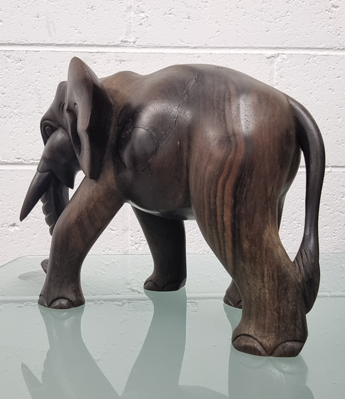 Vintage Ebony Elephant | Antique & Vintage | Moonee Ponds Antiques | Australia Wide Delivery