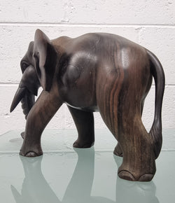 Vintage Ebony Elephant | Antique & Vintage | Moonee Ponds Antiques | Australia Wide Delivery