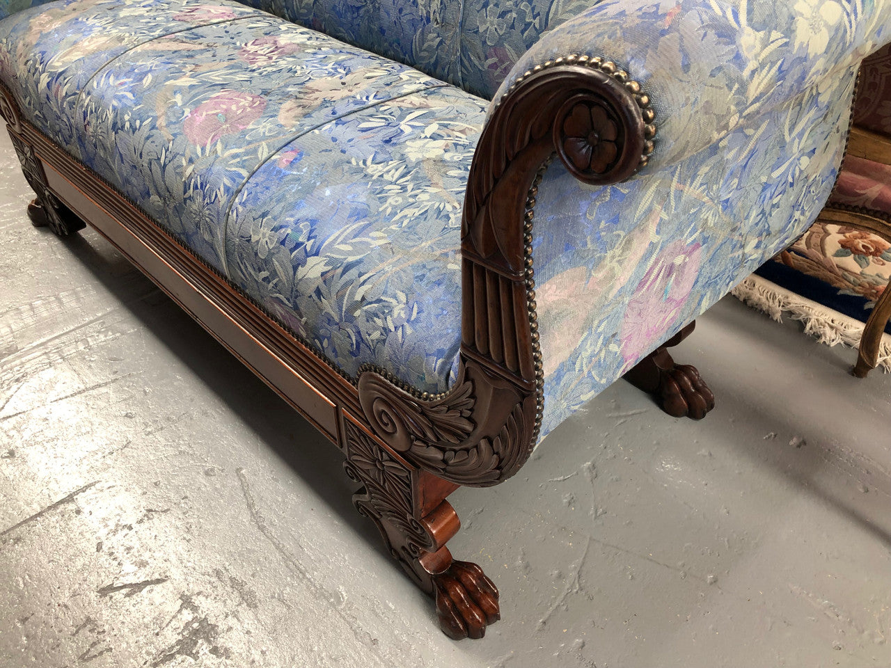 Stunning French Empire Settee | Antique & Vintage | Moonee Ponds Antiques | Australia Wide Delivery