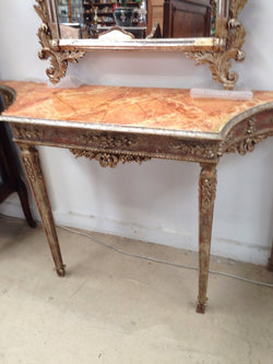 Italian Gilt Console Table And Mirror | Antique & Vintage | Moonee Ponds Antiques | Australia Wide Delivery