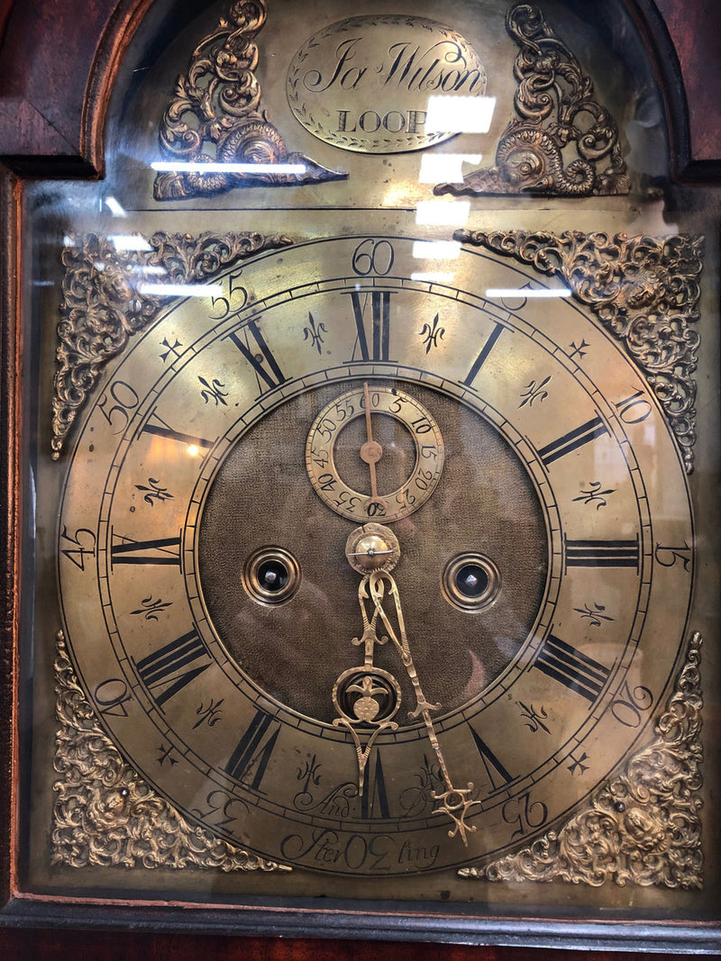 George III Grandfather Clock