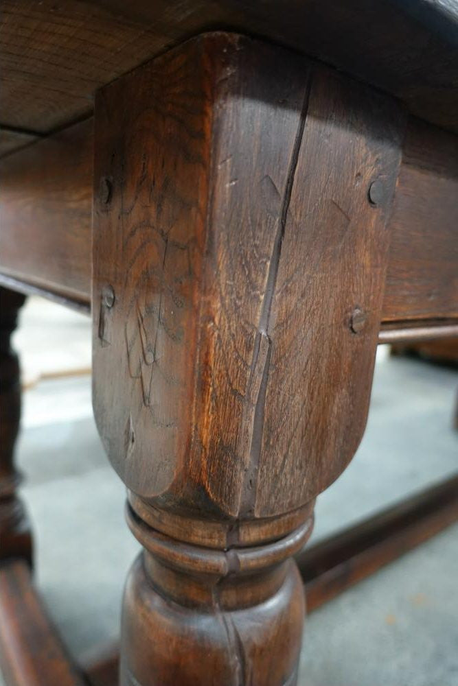 2.4 Meter French Oak Farmhouse Dining Table | Antique & Vintage | Moonee Ponds Antiques | Australia Wide Delivery