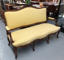 Louis XV Sytle Walnut Lounge Suite | Antique & Vintage | Moonee Ponds Antiques | Australia Wide Delivery