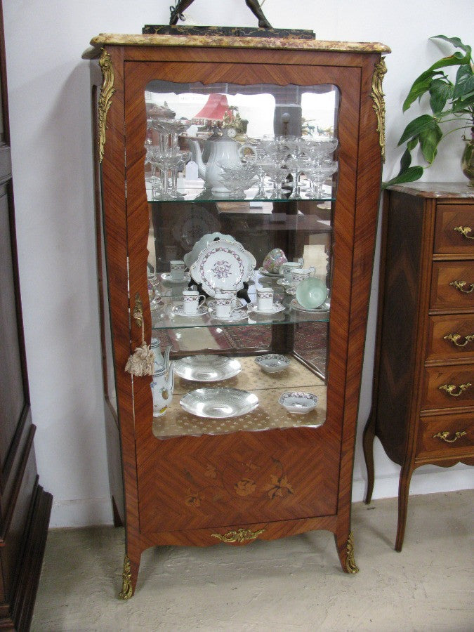 French Louis XVth Style Vitrine | Antique & Vintage | Moonee Ponds Antiques | Australia Wide Delivery