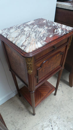 French Louis XVI Style Single Bedside Cabinet | Antique & Vintage | Moonee Ponds Antiques | Australia Wide Delivery