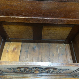 Antique French Oak Coffer-Blanket Box